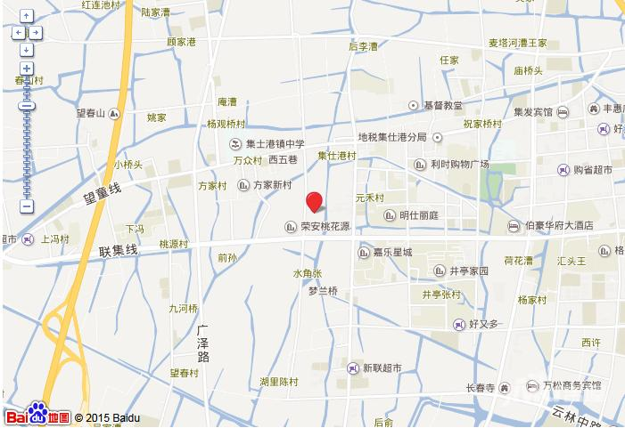 荣安桃李郡位置交通图8