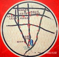 联兴兴河湾位置交通图2