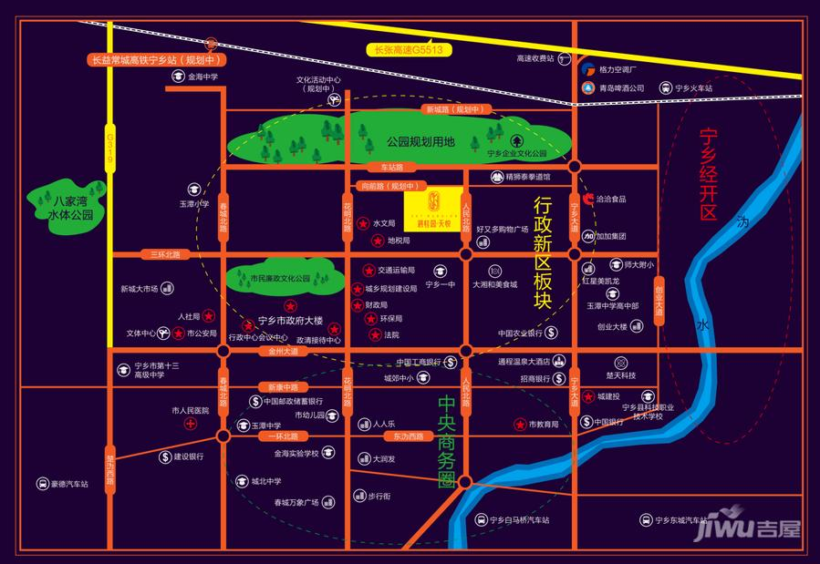 碧桂园天悦位置交通图图片
