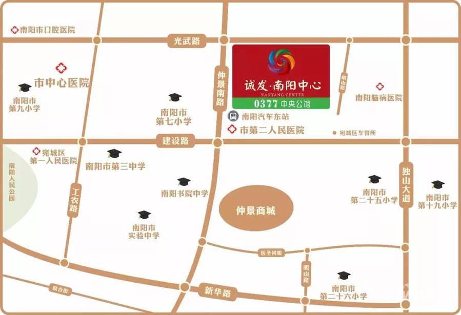 诚发都市新城位置交通图图片