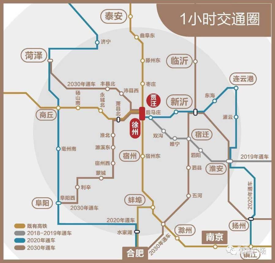 贾汪恒润广场位置交通图