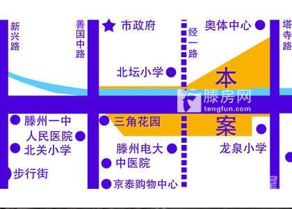 碧水云天中央城位置交通图