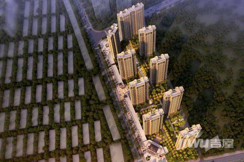 中建东湖锦城实景图图片