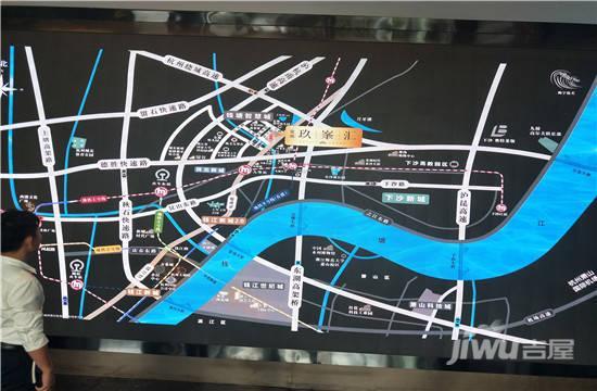 金地玖峯汇位置交通图