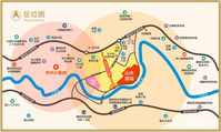 山水康城位置交通图图片