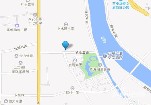 绿城西安全运村丹桂苑配套图