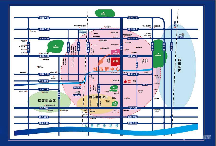 锦华城位置交通图