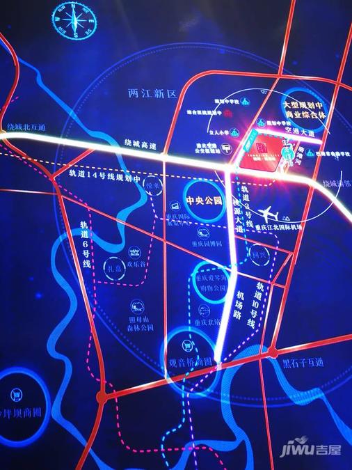 招商雍璟城位置交通图图片