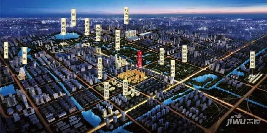 中国铁建江南国际城位置交通图图片