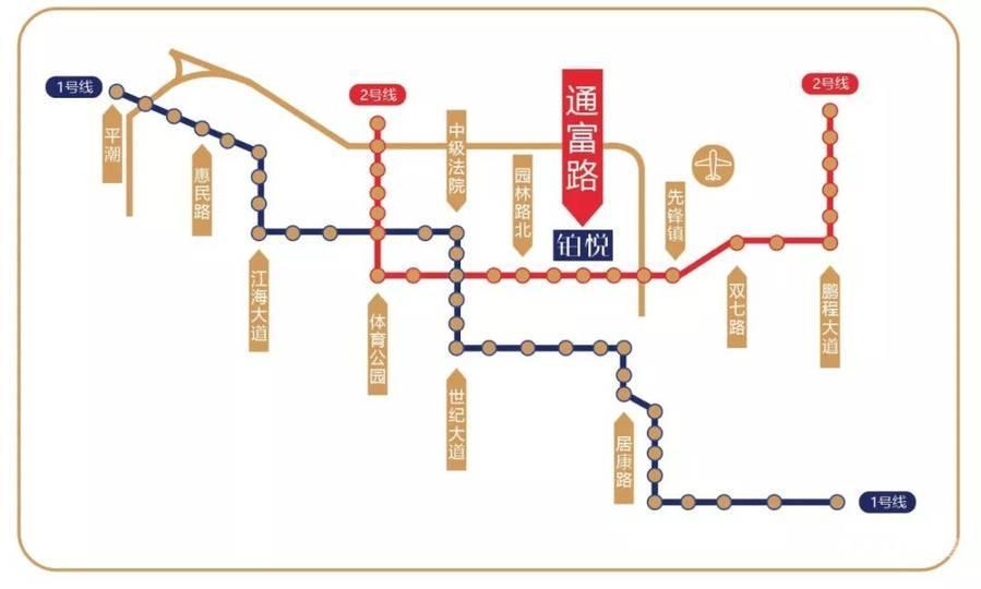 红星天铂铂悦位置交通图
