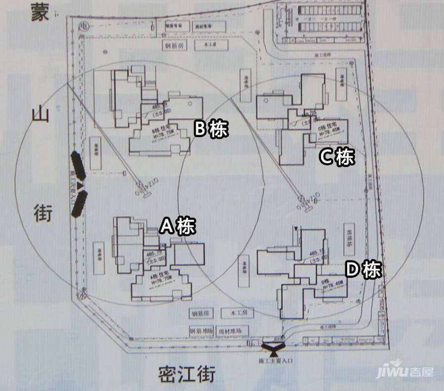 新里程时代天骄位置交通图图片