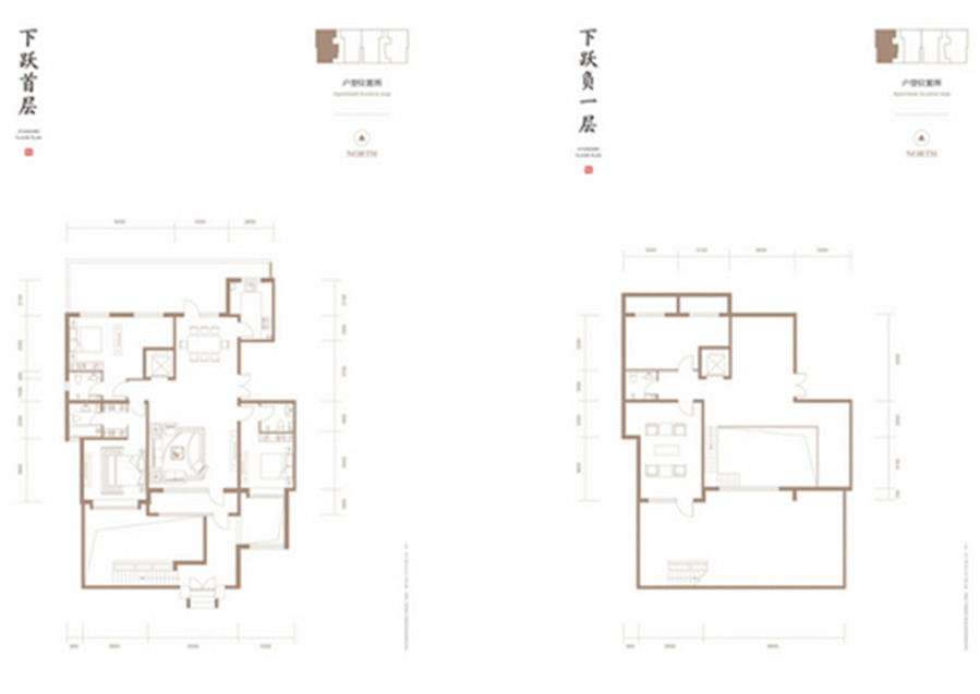 福安壹號院3室4厅5卫420㎡户型图