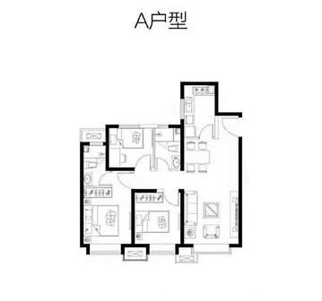 (在售)金辉优步湖畔户型户型图