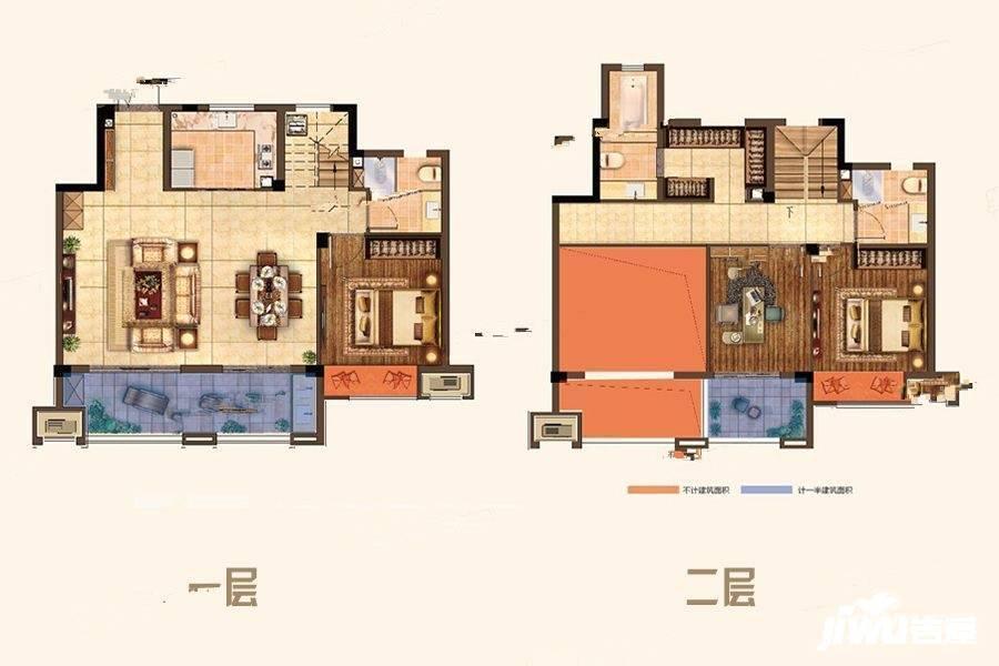 中南缇香漫3室2厅3卫157㎡户型图