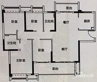 敏捷江畔豪庭4室2厅2卫