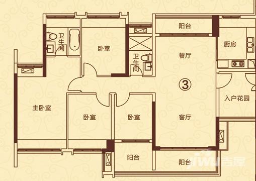 东建锦绣龙湾
                                                            4房2厅2卫
