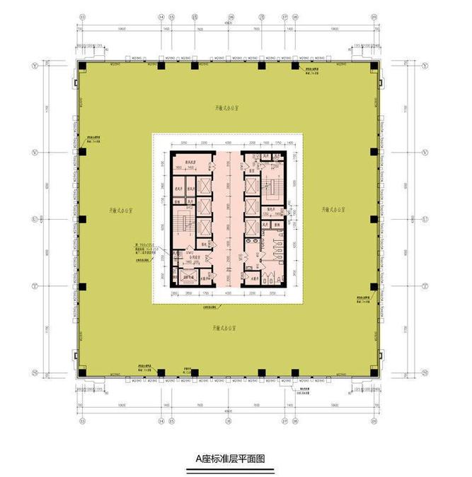 华利国际金融广场户型图