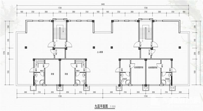 梅园三期5室2厅3卫户型图