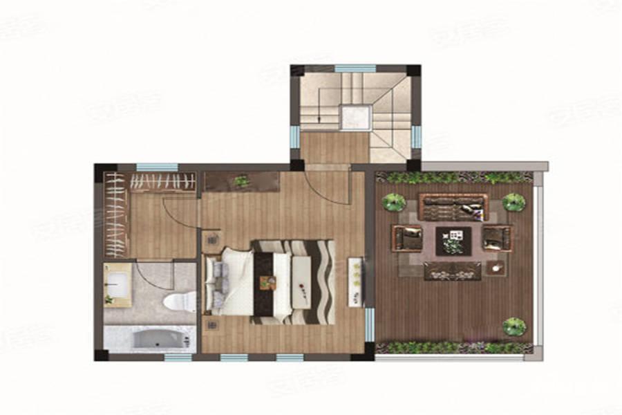 长泰海滨城4室2厅3卫157㎡户型图