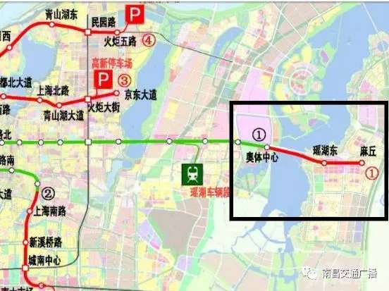 南昌地鐵*消息!1號線北延至昌北機場2號3號線東延