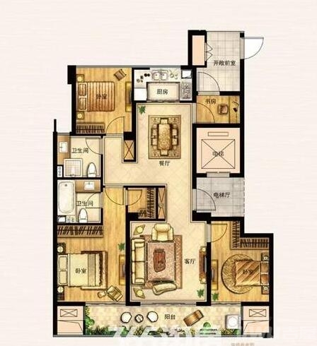 芜湖皖新春江明月有哪些户型?价格多少?