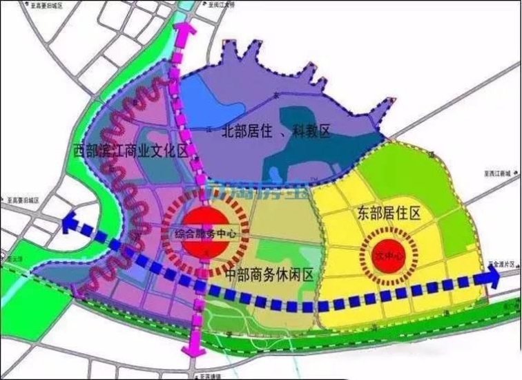 高要区江滨新城规划图片