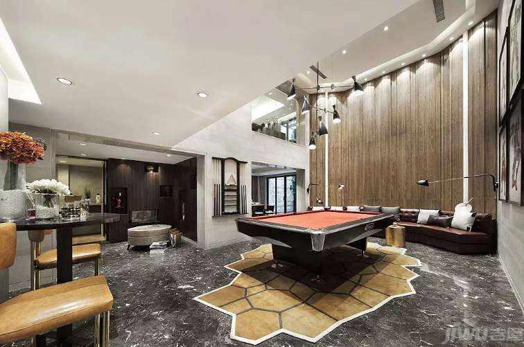 挑高地下室示意图