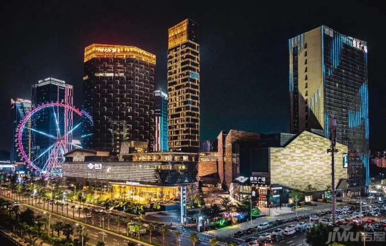 泉州东海泰禾广场夜景图